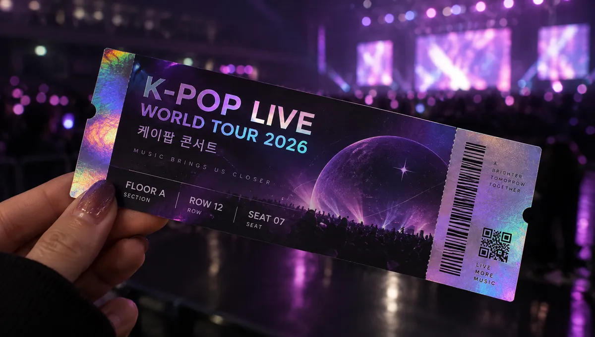 Billets de concert K-pop en France : guide pratique